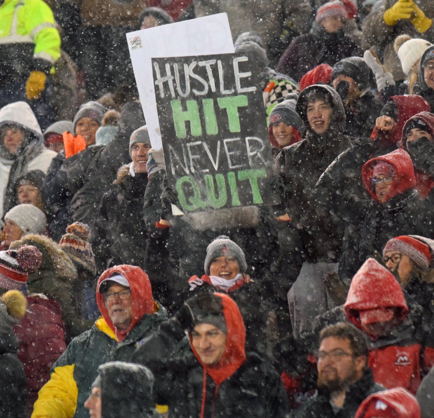 Columbus fan sign